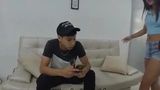 My Stepsister Helps Me with My Sexual Problems and I End up Fucking Her Coo-porn in Spanish