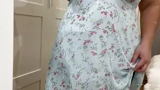 Egyptian teen in sexy pantyhose masturbates tight wet hairy pussy