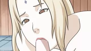 Naruto Tsunade Gets Cum In Her Mouth (Hentai)