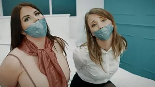 Terri & Missy - GF's Secret Date Disrupted ( GagAttack.NL )