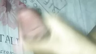 Cumming on my bed reupload