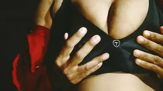 Indian Husband Wife Village Big Boobs Hard Pressing In Blouse Open
