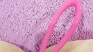 Hot masturbation with love balls in my pussy until I come