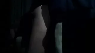 I put it in the dark on the couch