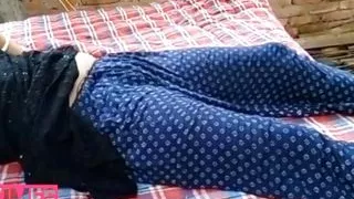 Sexy Big boobs Sister wait for me in outdoor.