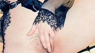 a stepmother with an unshaven pussy seduced me while my father was at work.fucked her on the table.