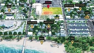 Milfs of Sunville #25 - Sophie and Johannes took as shower together ... Johannes and Clyde had a chat ... Emma gave Johannes a b