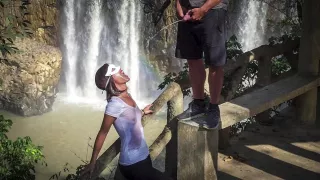 So Much Piss and Cum at the Waterfall - PissVids