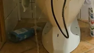 He put on a surgical glove and inserted a dildo into her anal