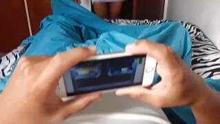 My stepsister comes to fuck while everyone is in the living room we have sex