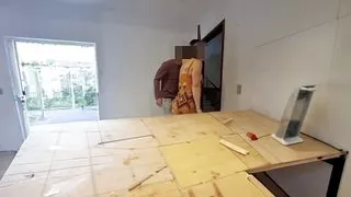 Married Architect drink sperm at the Construction Site.