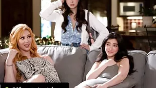 MOMMY'S GIRL - Shocked Chloe Surreal Caught Her Stepmom Lauren Phillips Fucking Her Bully Jane Wilde