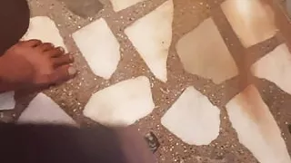 Mesubreat handjob in bathroom