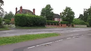 Maidstonenakedman naked at the roadside in West Malling