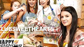 Thanksgiving Cooking and Pussy Stuffing by ClubSweethearts