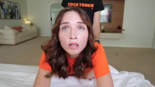 Brooke Tilli In Sneaky Step Bro Puts His Dick In A Pumpkin & Tricks Me