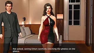 A Couple's Duet of Love & Lust-Sharing Bed With Sexy Stepmom