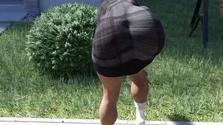 Milf Guard-Busty Slutty Blonde