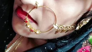 Indian Village newly married women first time Blowjob