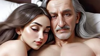 Mia - 1 - Horny Step Gran father seduced Turkish teen virgin girl