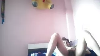 Boy masturbating hard