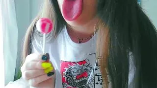 I want to suck more than lollipops let me feel u in my mouth horny student fucking herself while alone at home