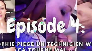 I Set A Trap For The Technician Who Came To Fix The Wifi, He FUCKS ME, I'll Tell You EVERYTHING In Details