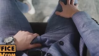 POV - Office side piece Zlata Shine tempts you at work