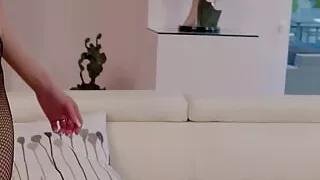 Size Queen Audrey Noir Craves Rob's Thundercock.