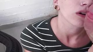 German Teen SirenaSweet seduce to Fuck by the Repairmen then Mom away