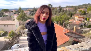 Castingsex, Ebenholz, Französischer Sex, Interracialsex, Kleine Titten, Jugendliche (18+)