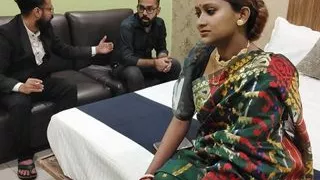 A couple made a hardcore fucking session infront of registror who came to made them divorce