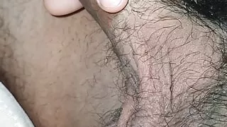 Step mom best close up handjob in front of camera with step son