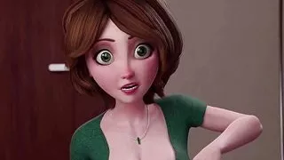 Horny Step Aunt Fucked in Both Hole -