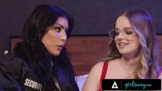 GIRLSWAY - Natural Beauty Codi Vore Has Quick Passionate Fuck With Her Girlfriend Before Night Shift