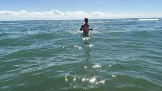 On this beach I realized that my husband's cock was small