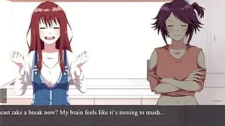 Bonds BDSM Hentai game Ep.4 playing dress up in shibari tickling session