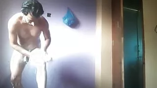 Hod dad masturbating