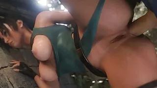 Xordel & Nyl Hard anal sex intense penetration in the temple sweet intense pleasure buttocks thirsty for cum and huge cock hard