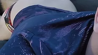 young gay boy shows his ass