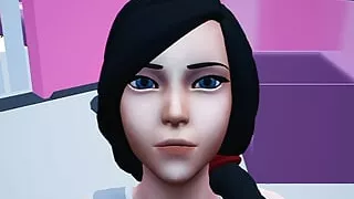 Custom Female 3D : Gameplay Episode-04 - Hot Panty And Bra Sexy Game With Sangita Nirmal Hindi Commentary Sex Story !