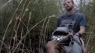 Public compilation sexy bbw doggystyle creampie on nature trail outdoors and use remote vibrator on fat wet pink pussy in car