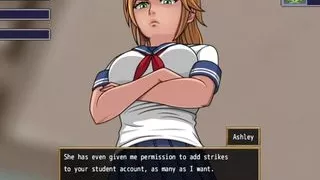 Femdom University Zero E15 - My tutor wants me to kiss her shoes and become her bitch