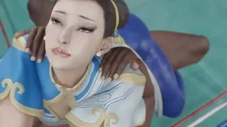 Sessho3D & X3D Intense sex double penetration intense buttocks thirsty for cock swallowing semen tight tasty pussy fucked hard