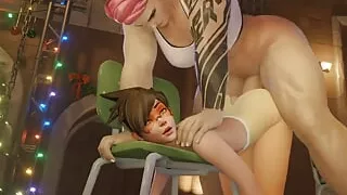 Sessho3D & X3D Hard anal sex delicious tasty big ass swallowing huge cock intense anal sex sweet tasty pleasure buttocks fucked