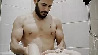 One Bathroom Sex in Air