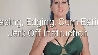 Teasing Edging Cum Eating Jerk Off Instructions
