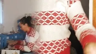 I have a big orgasm in my aunt's house near his room.