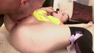 Sniff my nylons before you can fuck me and my soles by Femdom Sex