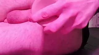 Open hole with dildo